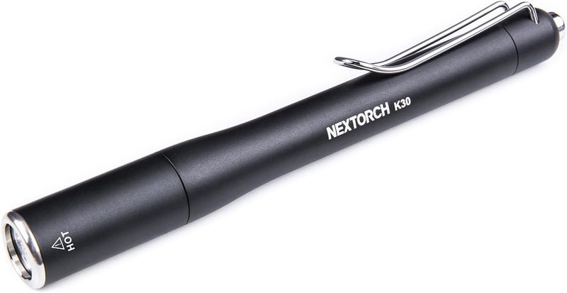 NEXTORCH K30 Pen Light, 850 Lumen Rechargeable Pocket Flashlight for Outdoor Use, Night Patrol, Vehicle Overhaul, ID Check, Power Outage Lighting, Camping Lighting, Professional Gift - Image 1